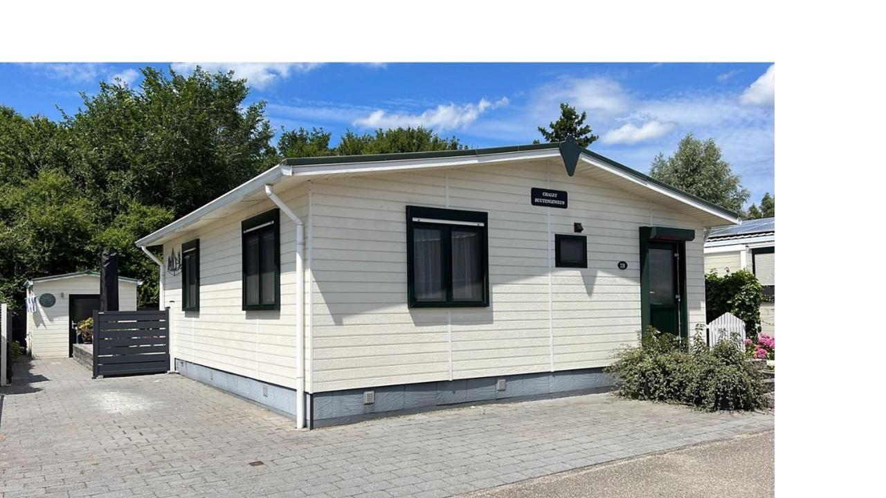 Chalet Buutengeweun, Met Luxe Jacuzzi En Tonsauna Sint Annaland Exterior foto